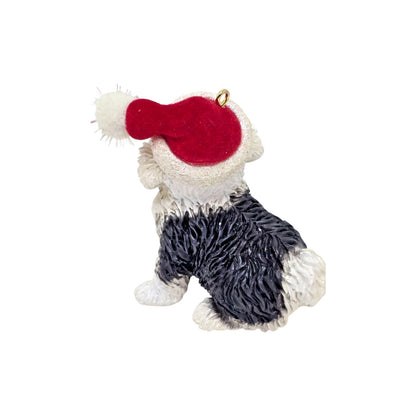 2002 Santa's Best Friend (Puppy) Carlton Cards Heirloom Ornament CXOR-113G Image4