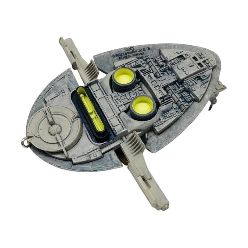 2002 SLAVE I Starfighter Hallmark Ornament (Star Wars) QXI8223 Image5