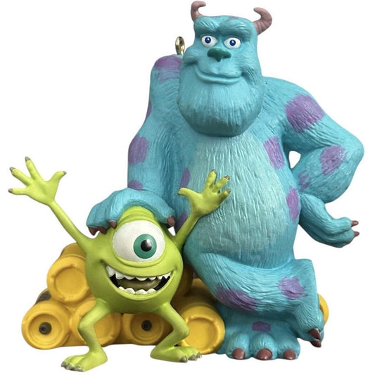 2002 Sulley and Mike Hallmark Ornament (Monsters, Inc.) QXD4613