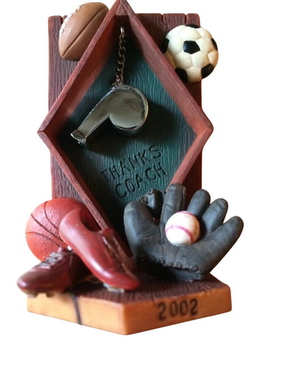 2002 Thanks, Coach! Hallmark Ornament (Coach) QX8976