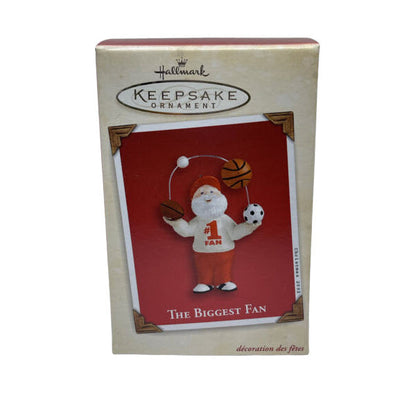 2002 The Biggest Fan Hallmark Ornament (Sports) QX8733