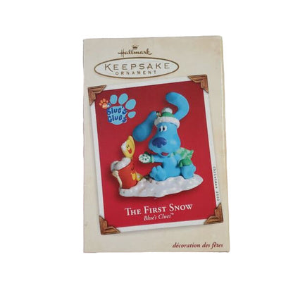 2002 The First Snow Hallmark Ornament (Blue's Clues) QXI5266