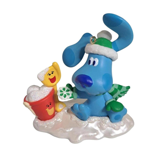 2002 The First Snow Hallmark Ornament (Blue's Clues) QXI5266 Image1
