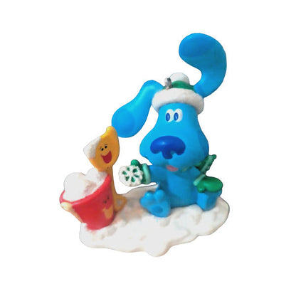 2002 The First Snow Hallmark Ornament (Blue's Clues) QXI5266