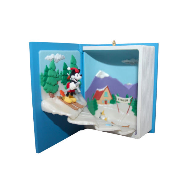 2002 The Great Ski Challenge Hallmark Ornament (Mickey Mouse and Donald Duck) QXD4926