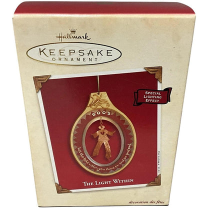 2002 The Light Within Hallmark Ornament (Heart) QX2846
