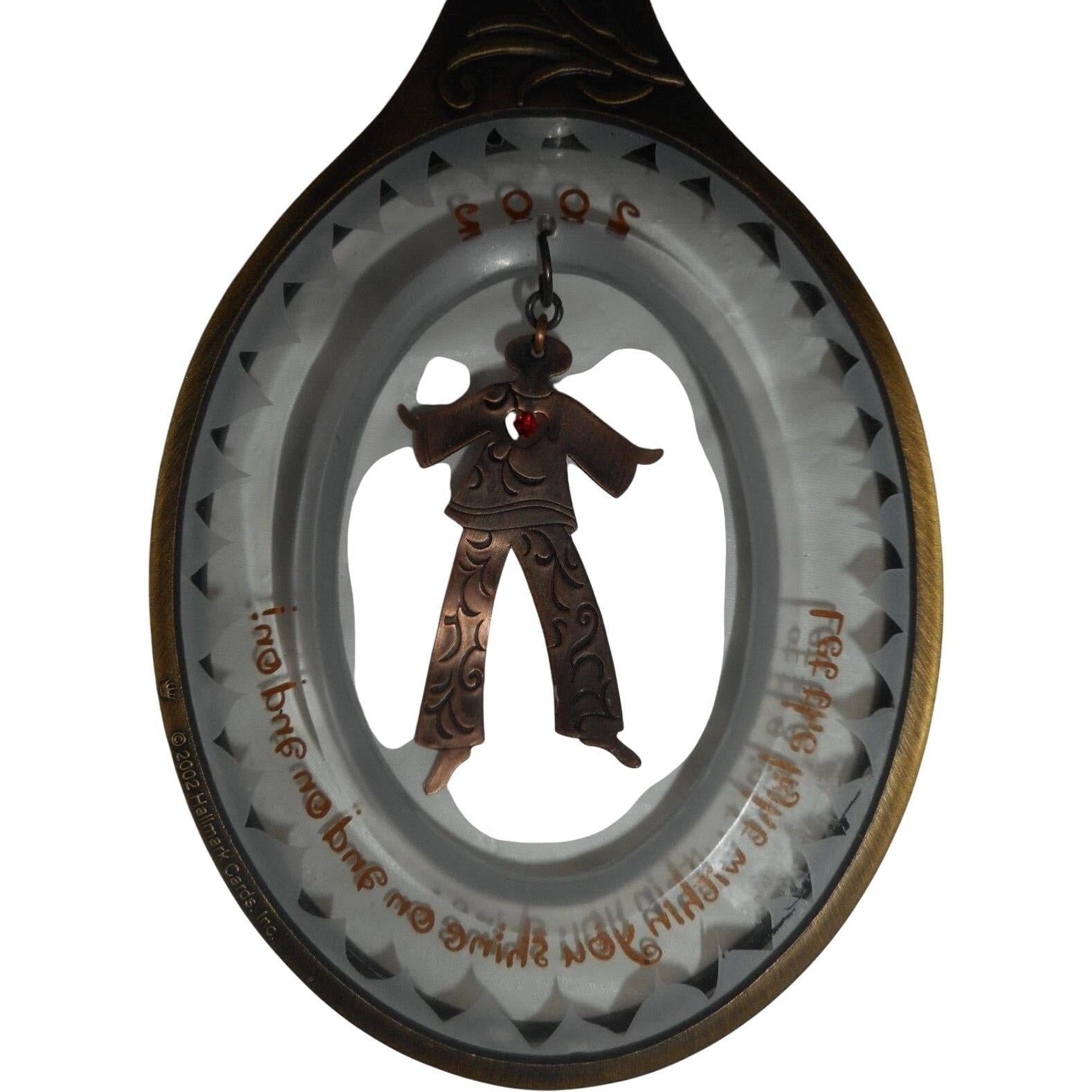 2002 The Light Within Hallmark Ornament (Heart) QX2846