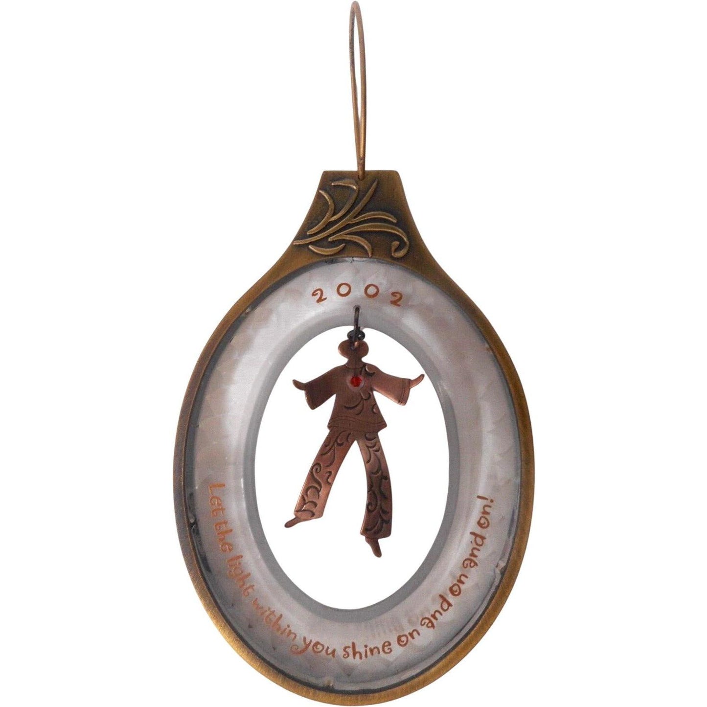 2002 The Light Within Hallmark Ornament (Heart) QX2846