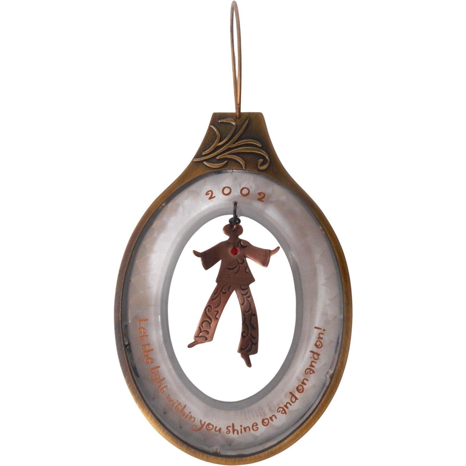 2002 The Light Within Hallmark Ornament (Heart) QX2846