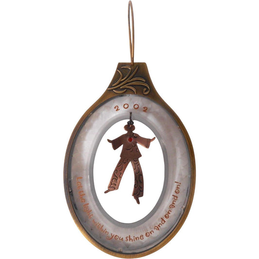 2002 The Light Within Hallmark Ornament (Heart) QX2846