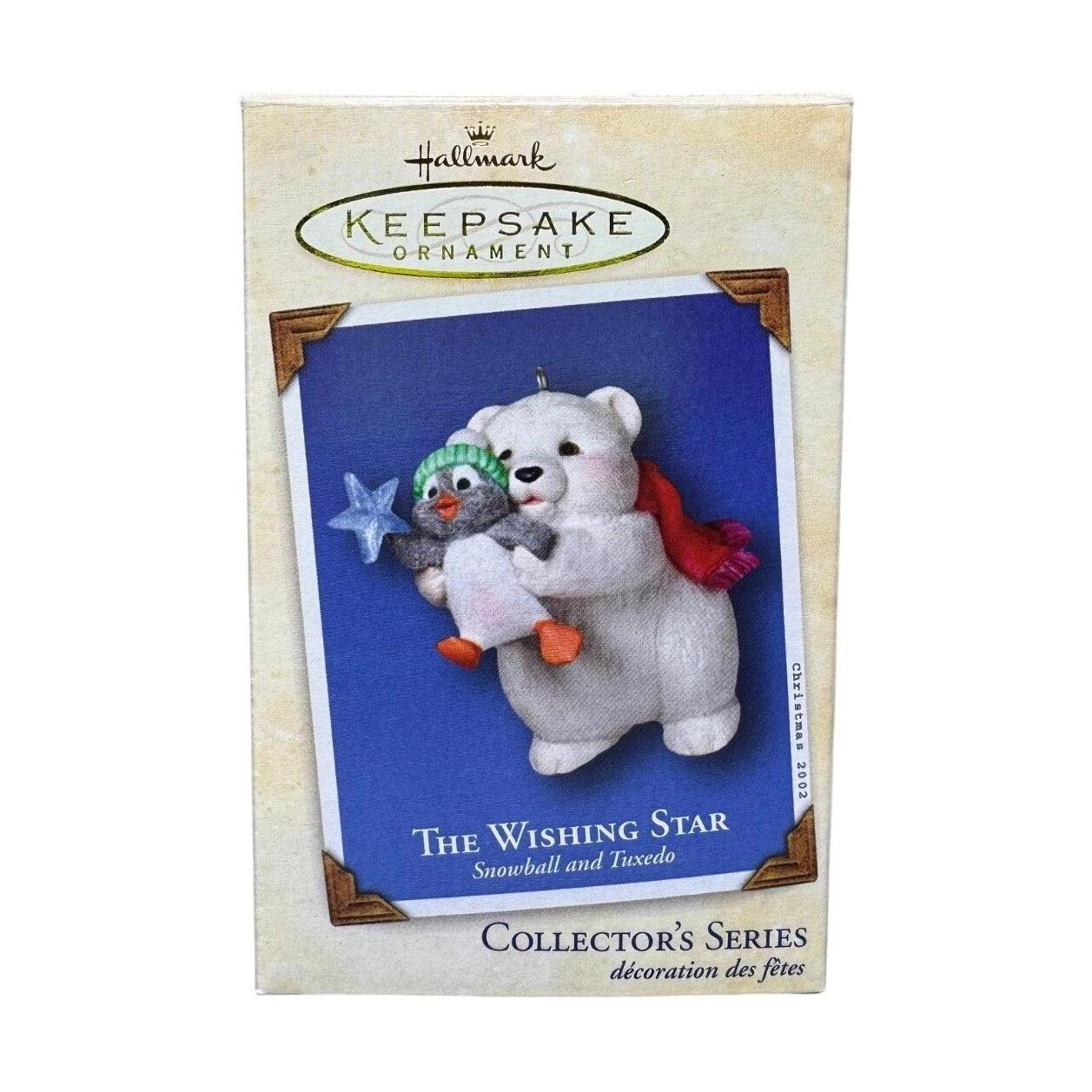 2002 The Wishing Star Hallmark Ornament (Snowball and Tuxedo) QX8033 Image2