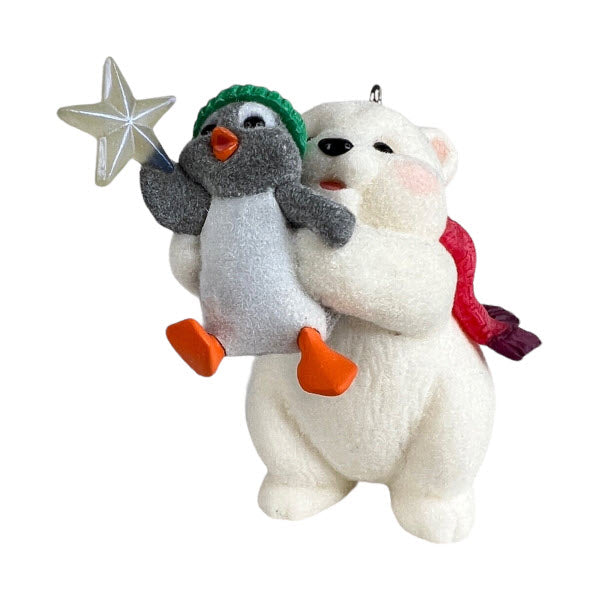 2002 The Wishing Star Hallmark Ornament (Snowball and Tuxedo) QX8033