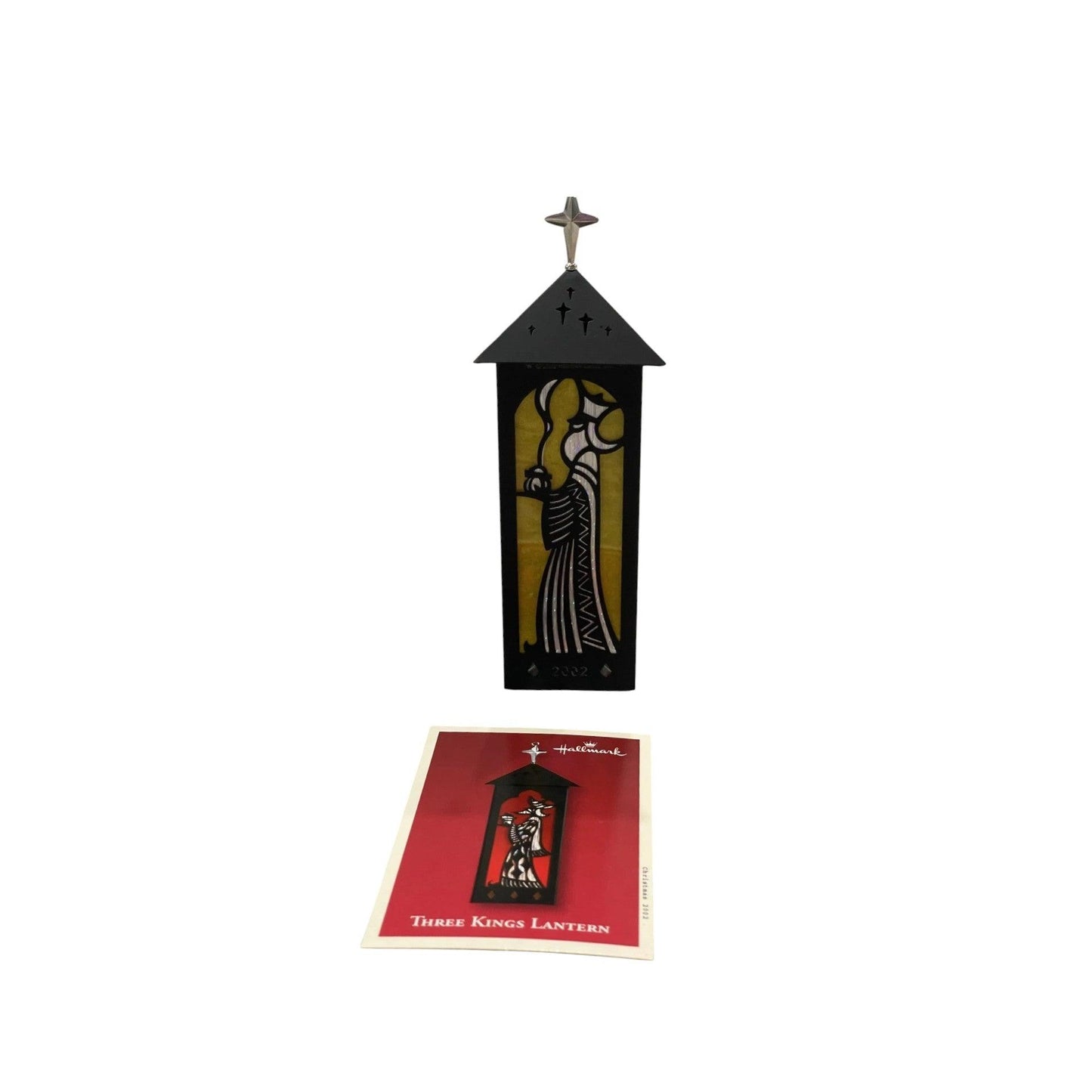 2002 There Kings Lantern Hallmark Ornament (Cross) QX8853 Image4