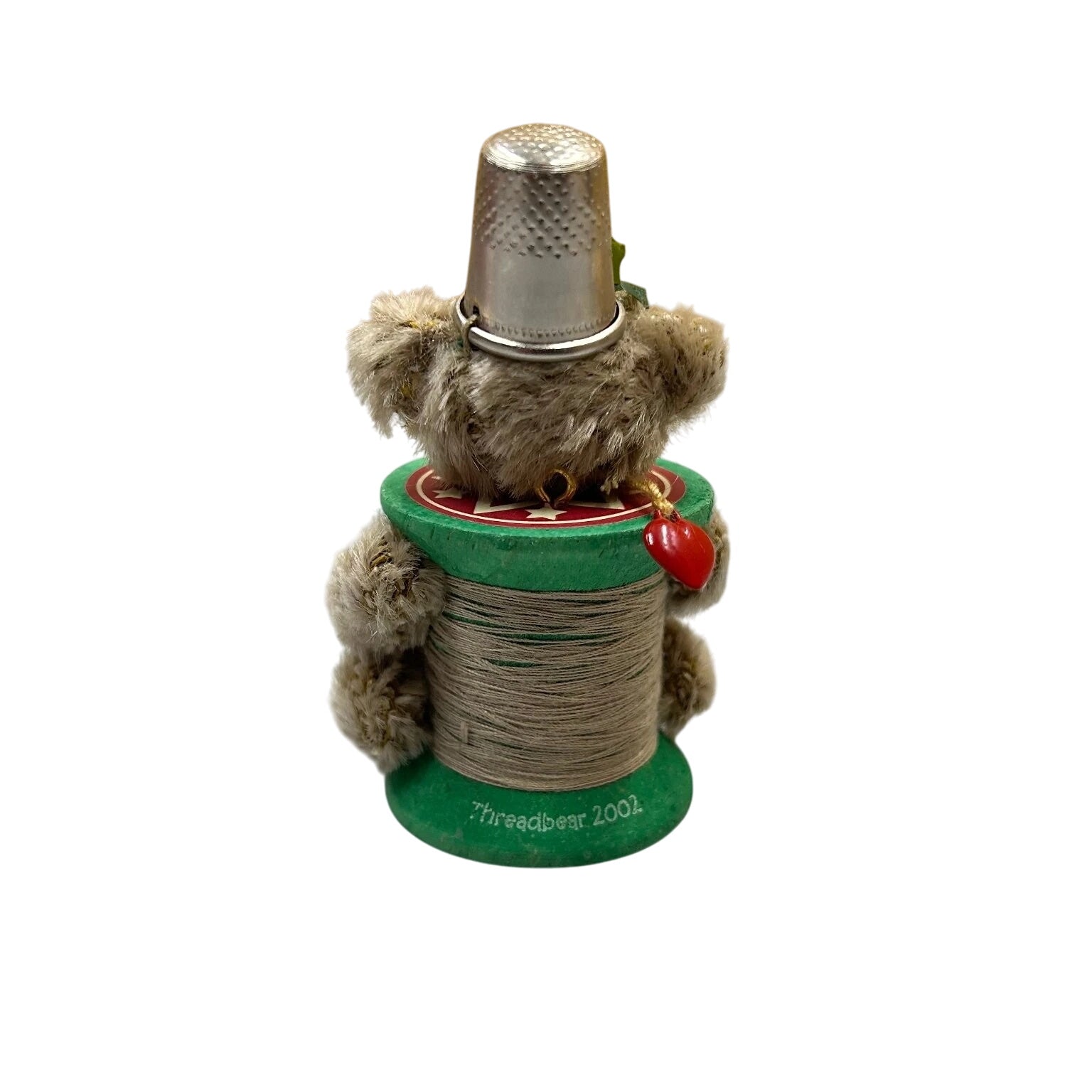 2002 Threadbear Hallmark Ornament (Teddy Bear) QX2916 Image4