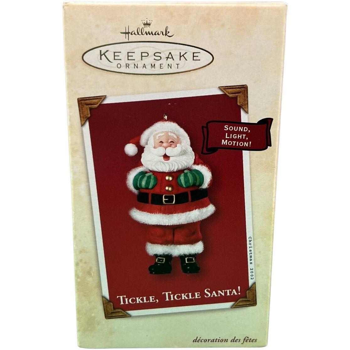 2002 Tickle, Tickle Santa! Hallmark Ornament (Santa Claus) QX2826