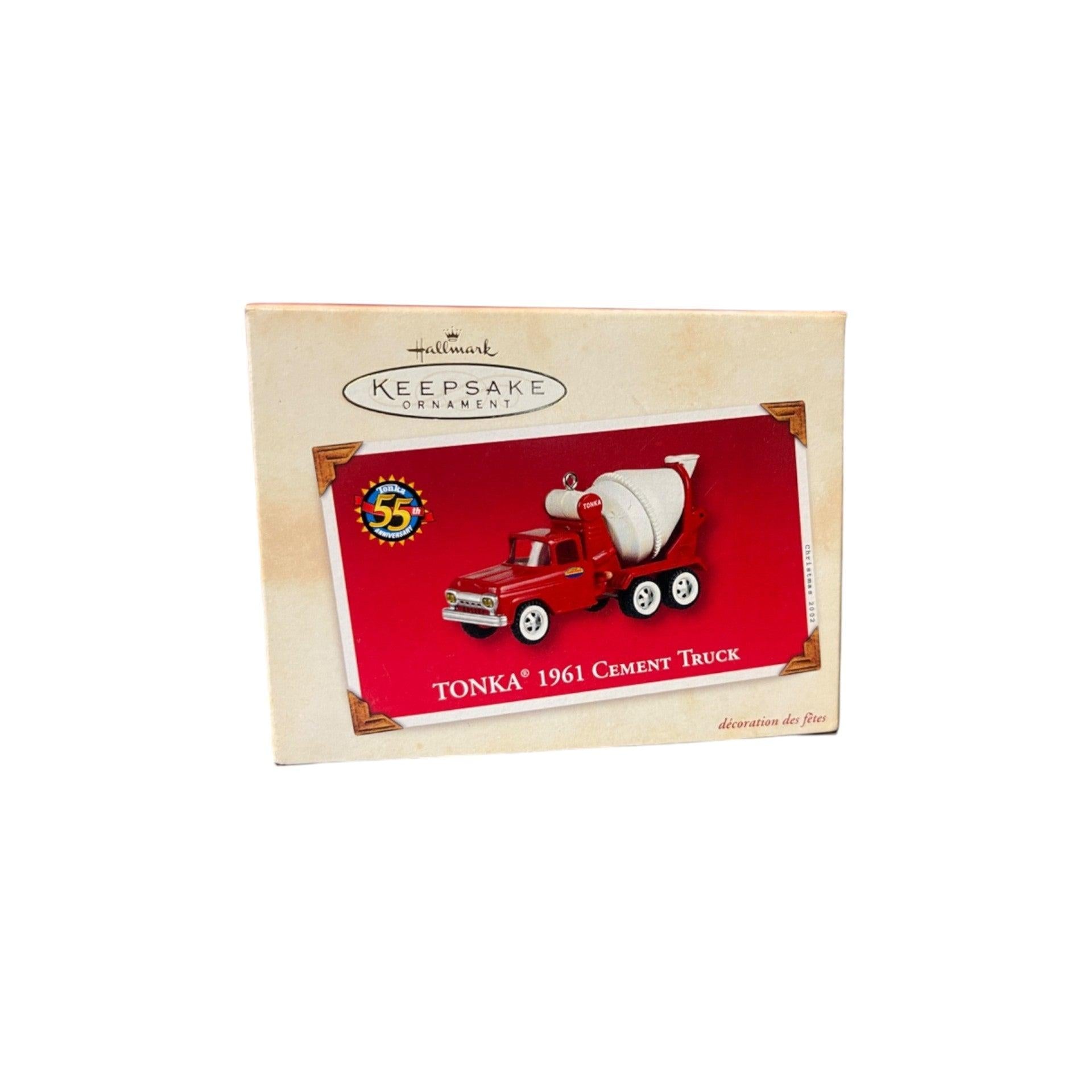 2002 Tonka 1961 Cement Truck Hallmark Ornament (Tonka) QX8233 Image2