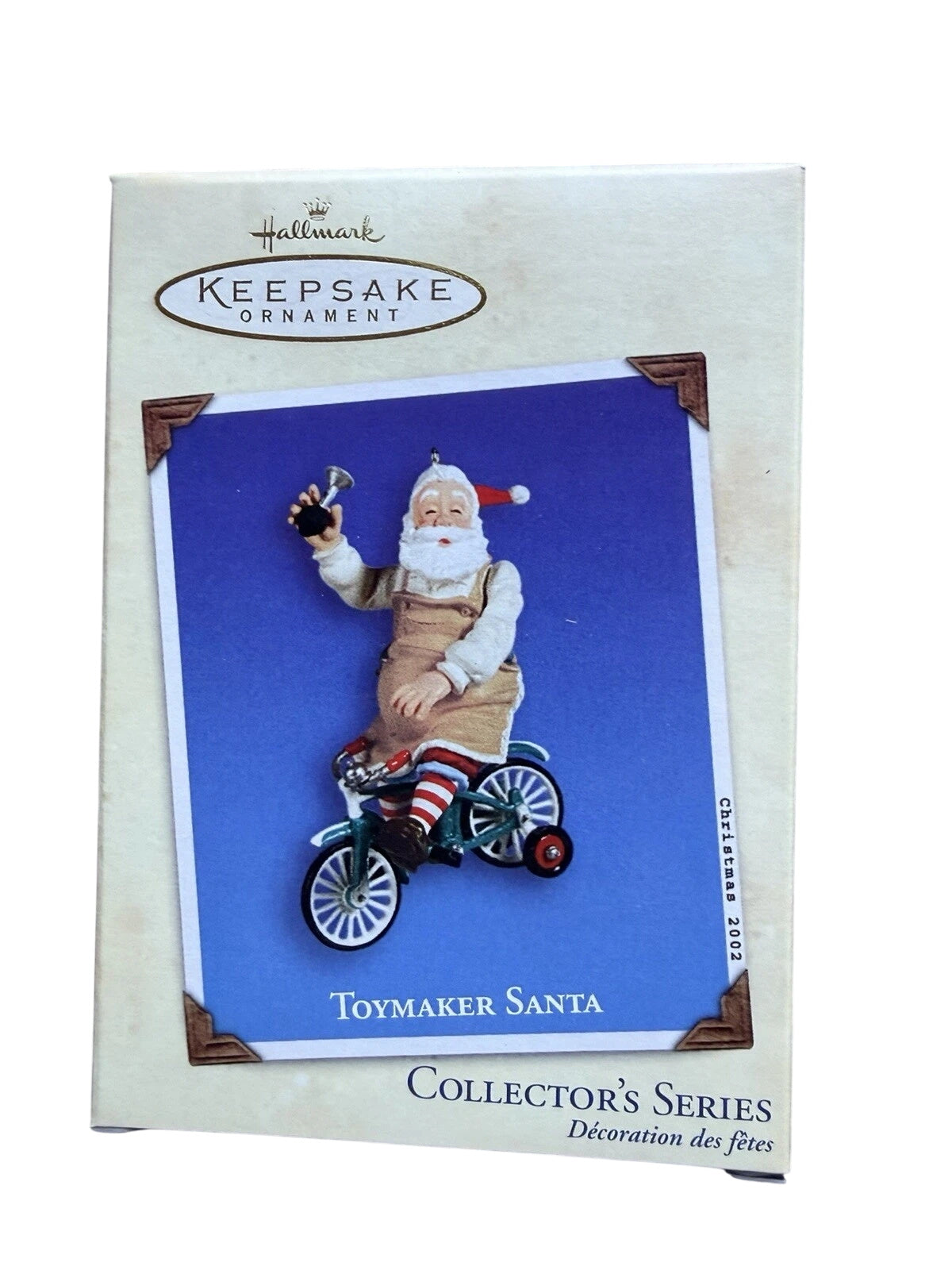 2002 Toymaker Santa Hallmark Ornament (Toymaker Santa) QX8096 Image2