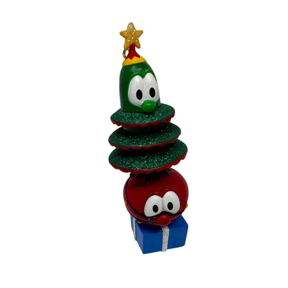 2002 Tree Mishap Hallmark Ornament (VeggieTales) QXI4337 Image1
