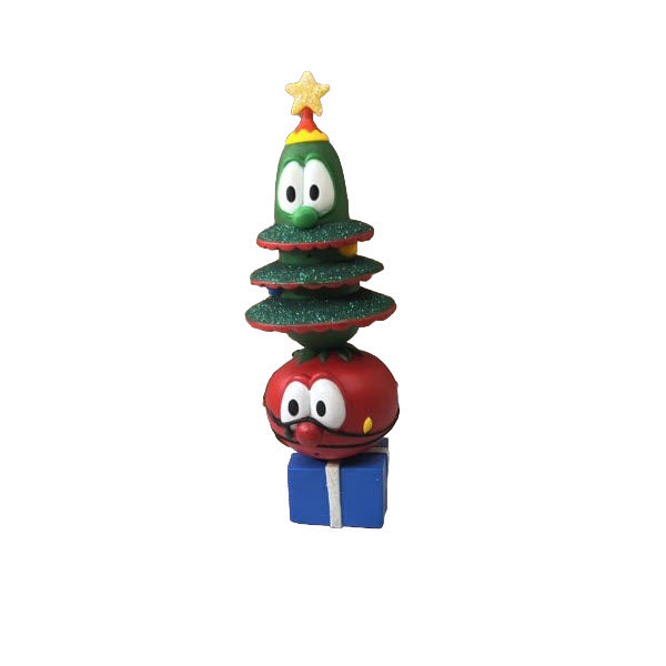 2002 Tree Mishap Hallmark Ornament (VeggieTales) QXI4337