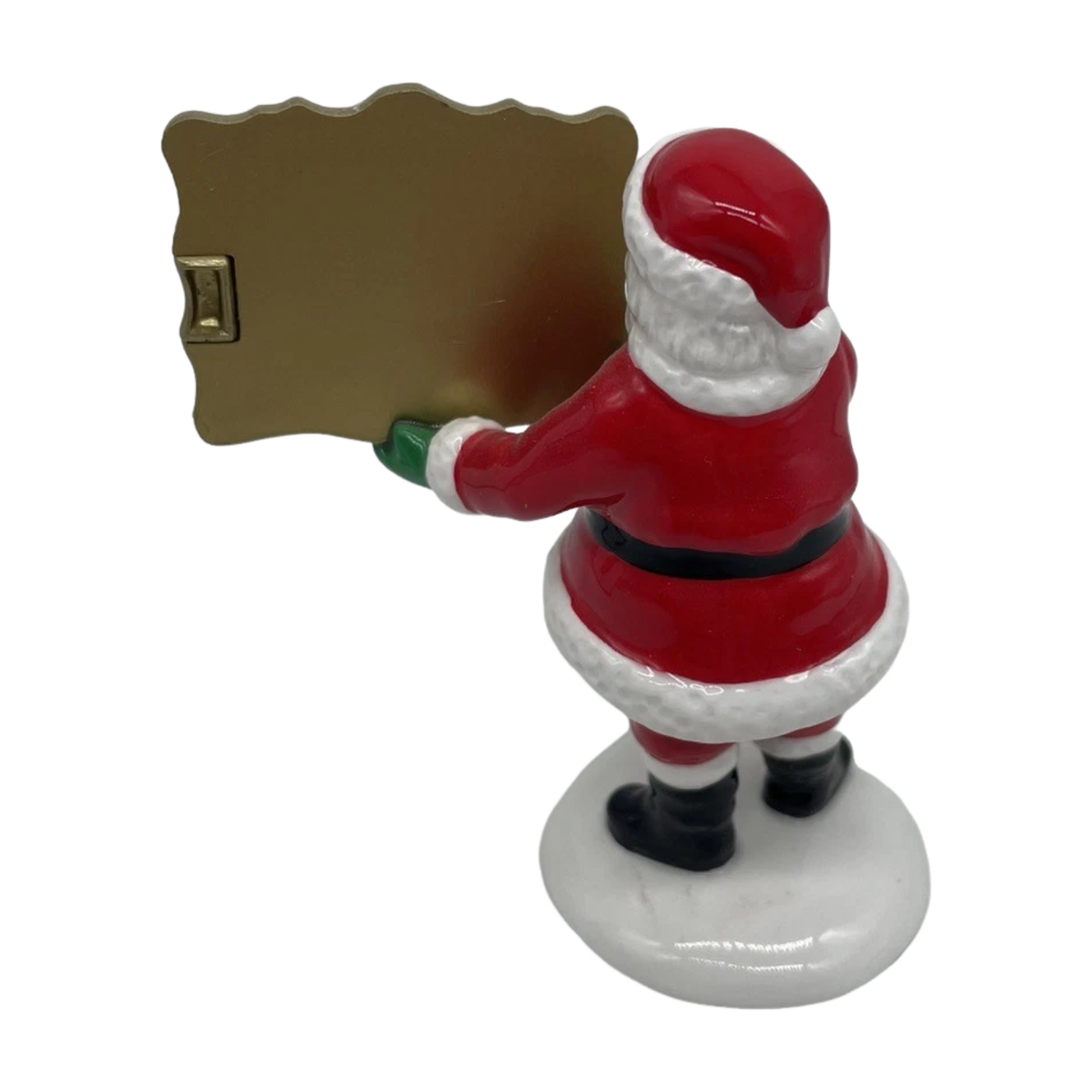 2002 Village Santa Sign Village Accessories Series — Department 56 53051 Image4
