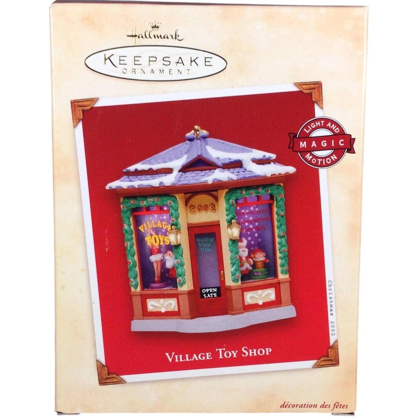 2002 Village Toy Shop Hallmark Ornament (Toy Shop) QLX7676