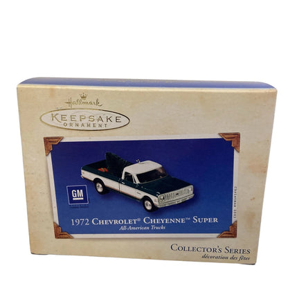 2003 1972 Chevrolet Cheyenne Super Hallmark Ornament (All-American Trucks) QX8117