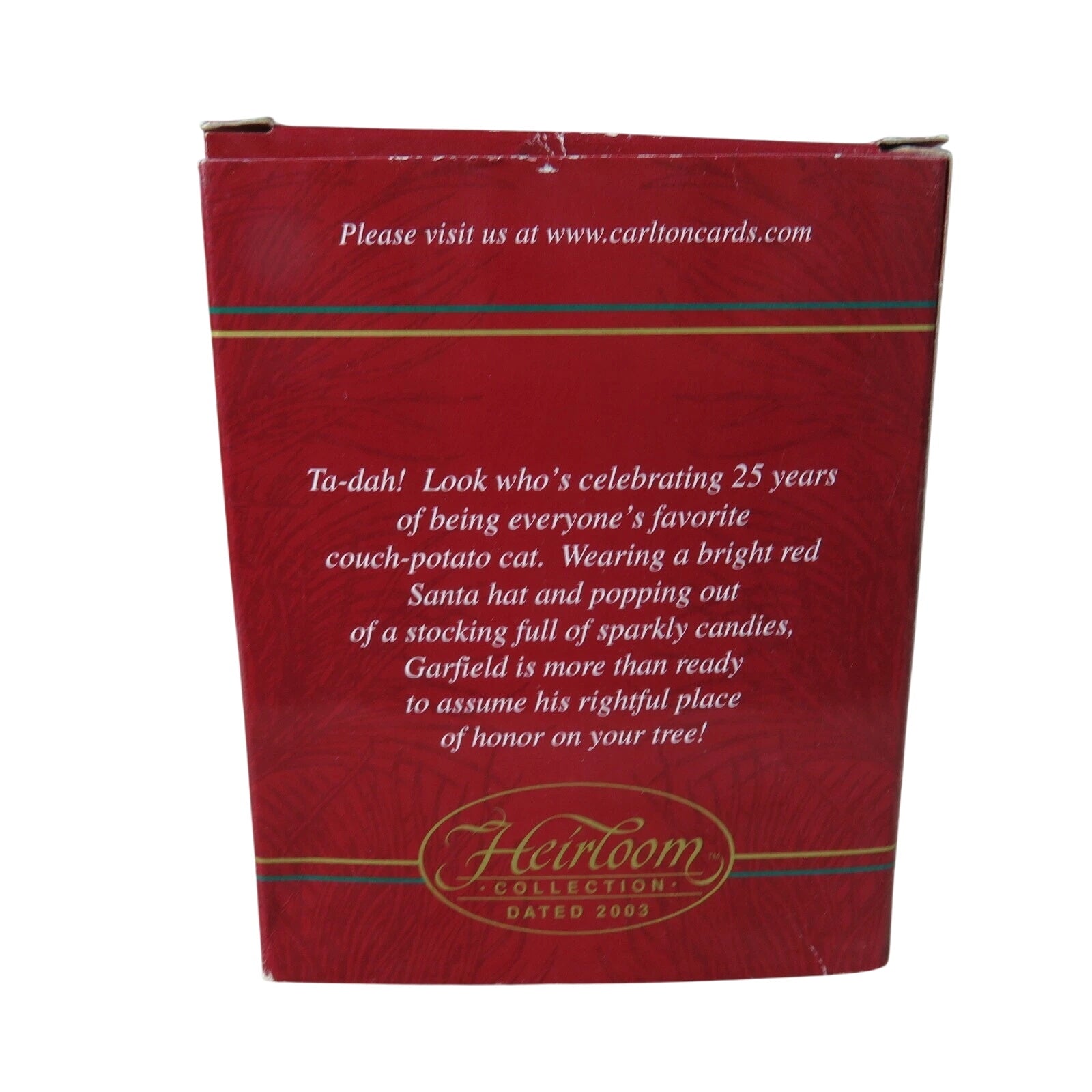 2003 25 Colossal Years of Garfield Carlton Cards Ornaments (101 Dalmatians) by Carlton Cards CXOR-115J