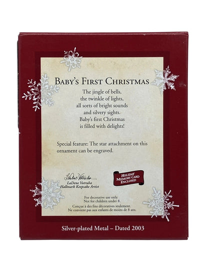 2003 Baby's First Christmas(Baby's First Christmas) QXG8729