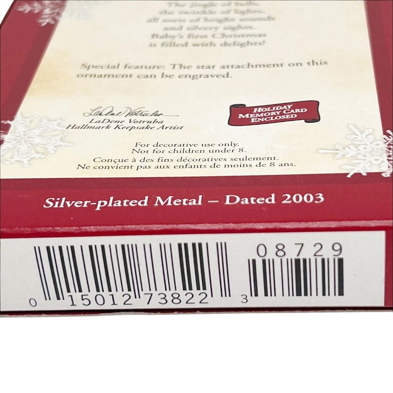 2003 Baby's First Christmas(Baby's First Christmas) QXG8729