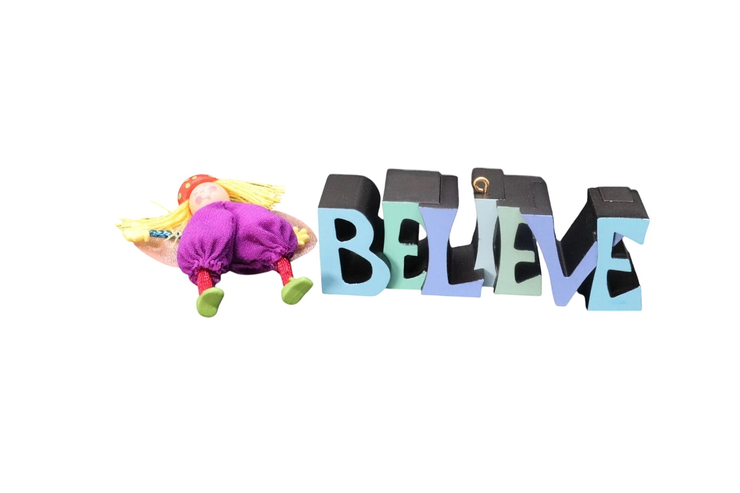 2003 Believe Hallmark Ornament (Paintbox Pixies) QXM4919