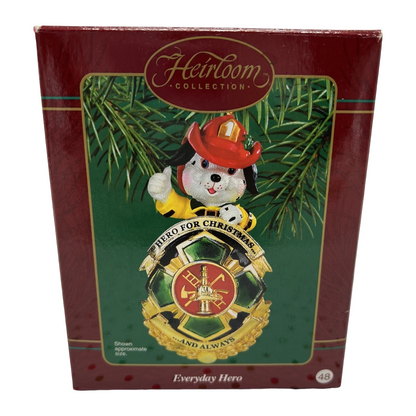2003 Everyday Hero - Puppy Carlton Cards Ornaments (Firefighter) by Carlton Cards CXOR-084J