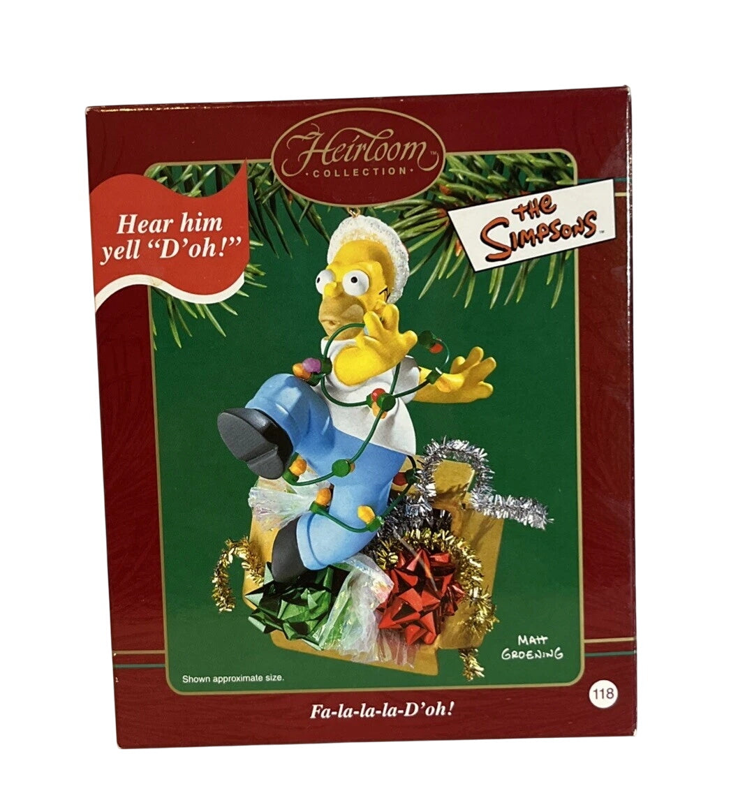 2003 Fa-la-la-la-D'oh! Carlton Cards Ornaments (The Simpsons) CXOR-119J