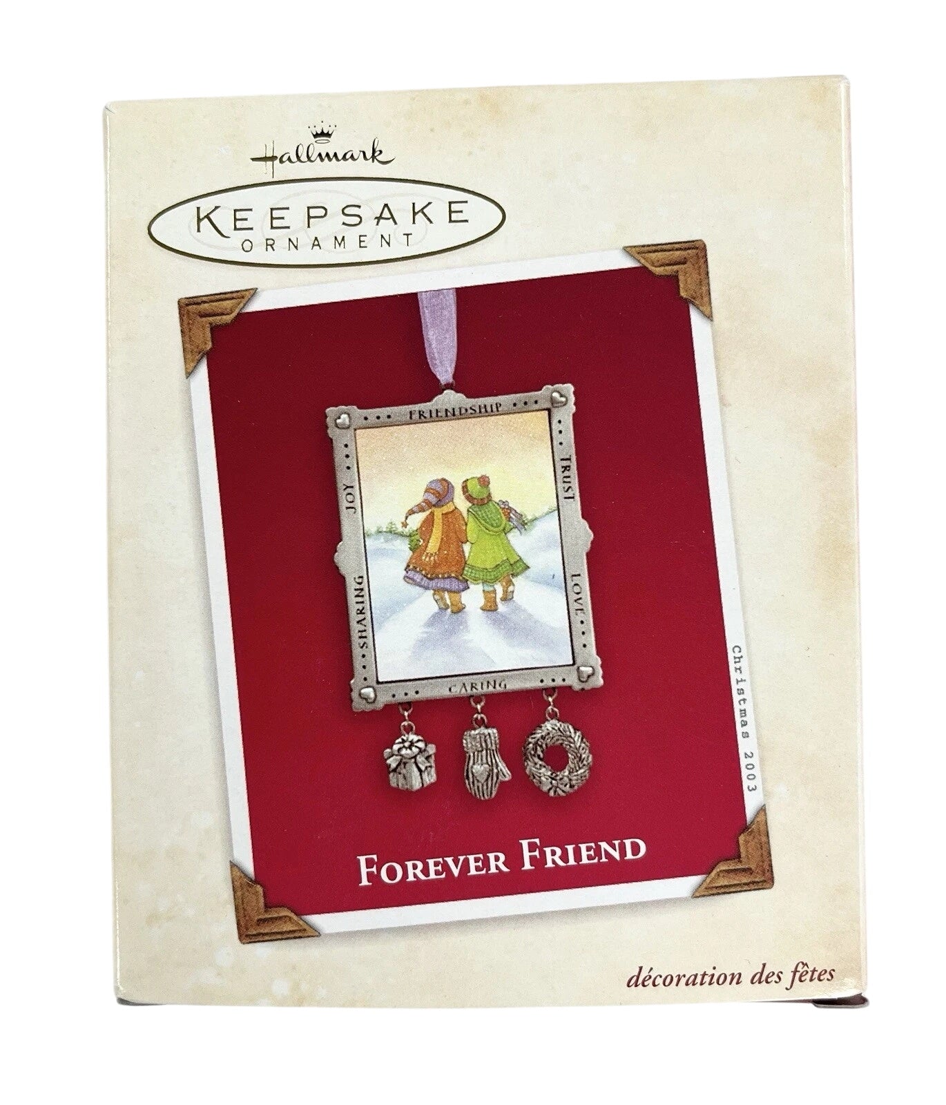 2003 Forever Friend Hallmark Ornament (Friendship) QXG8967
