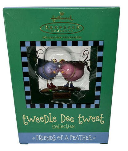 2003 Friends of a Feather Hallmark Ornament (Tweedle Dee Tweet Collection) QEO8517