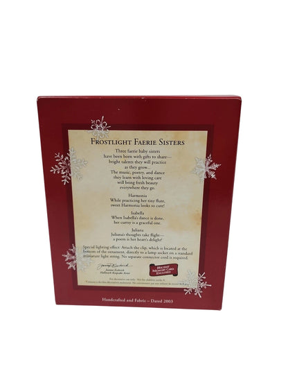 2003 Frostlight Faerie Sisters Hallmark Ornament (Frostlight Faerie) QXG2479