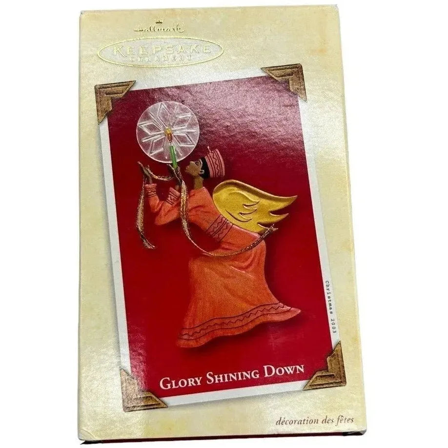 2003 Glory Shining Down Hallmark Ornament (Angel) QXG8667