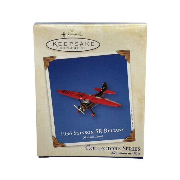 2003 (1936) Stinson SR Reliant (Sky's the Limit)