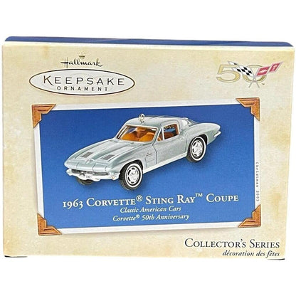 2003 Hallmark Ornament (1963) Corvette Sting Ray Coupe Hallmark Ornament (Classic American Cars) QX8129