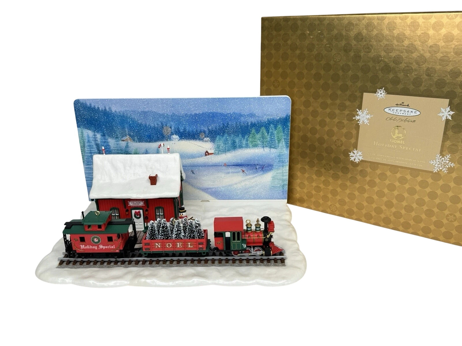 2003 Holiday Special Hallmark Ornament (Lionel) QXC4587