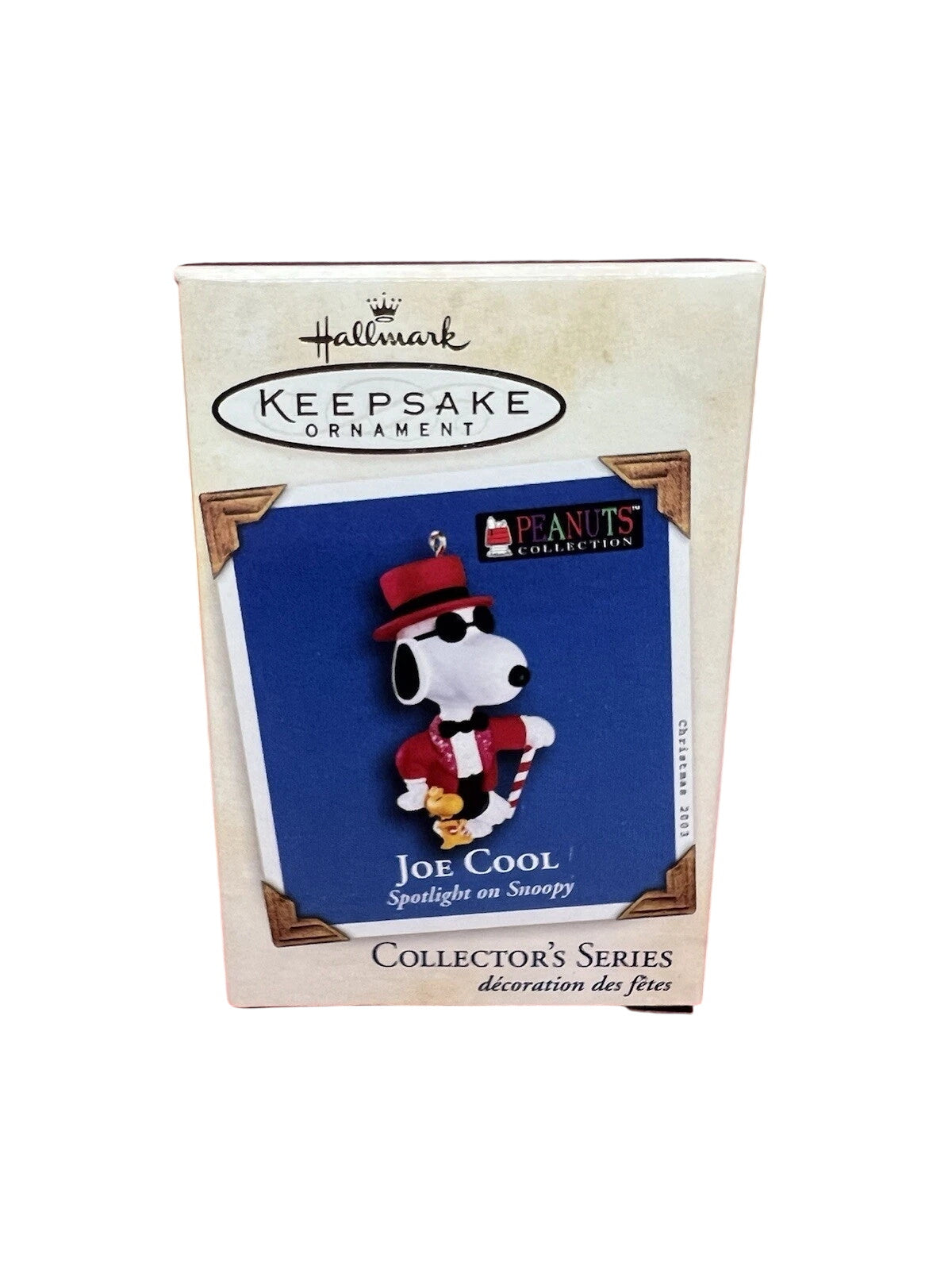 2003 Joe Cool Hallmark Ornament (Spotlight on Snoopy) QX8099