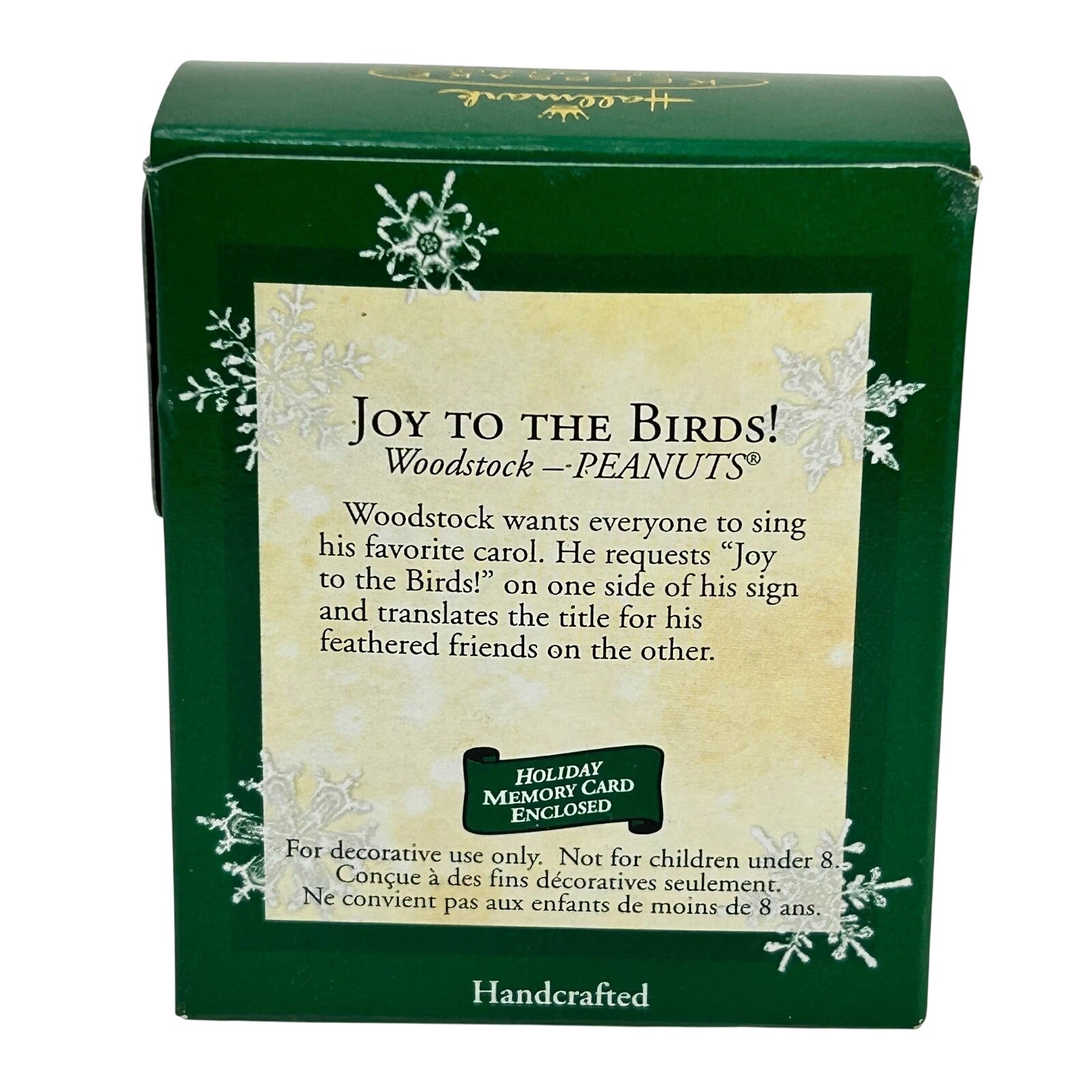 2003 Joy To The Birds! Hallmark Ornament (Peanuts) QXM4967