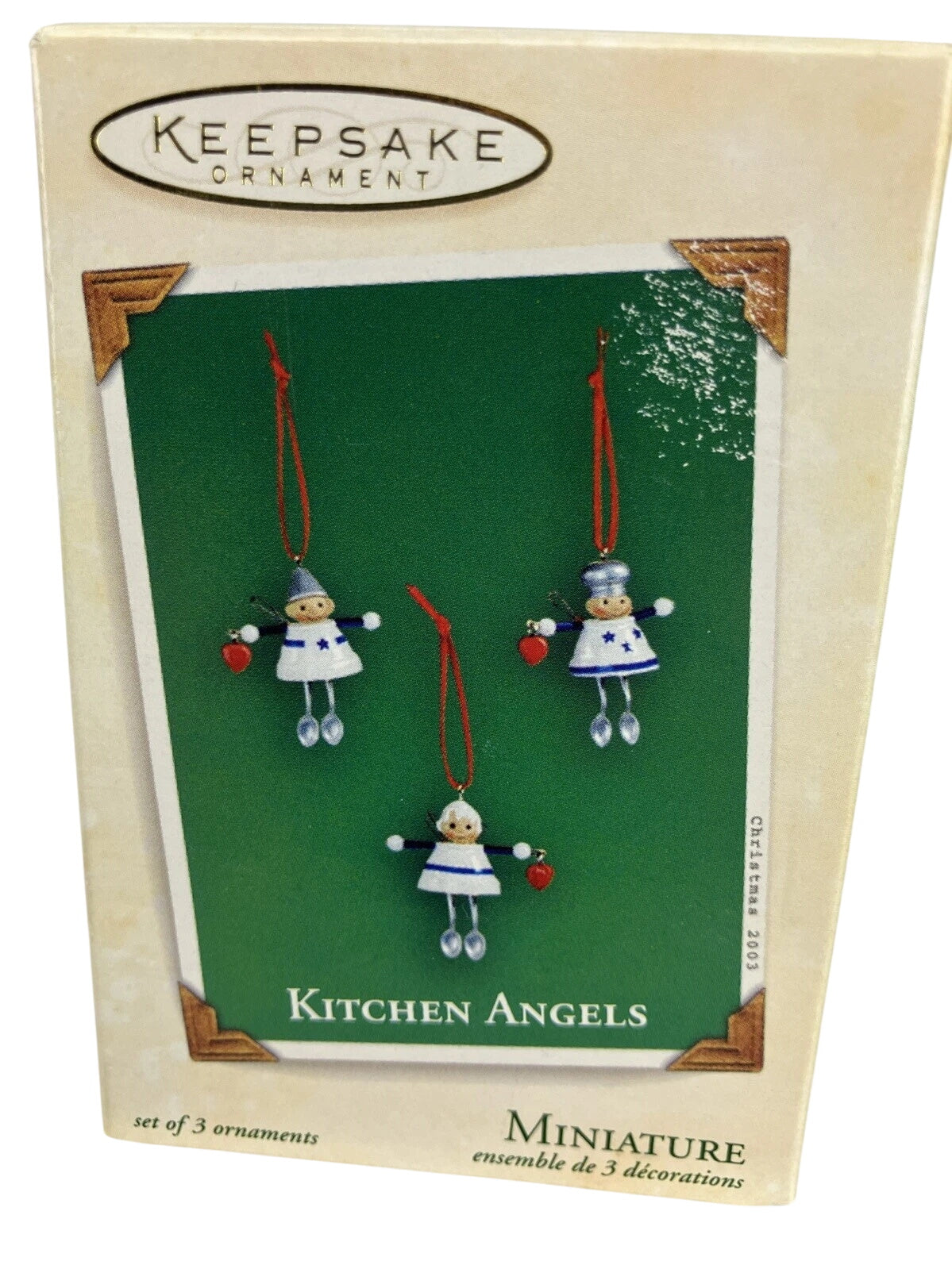 2003 Kitchen Angels Hallmark Ornament (Angel) QXM5029