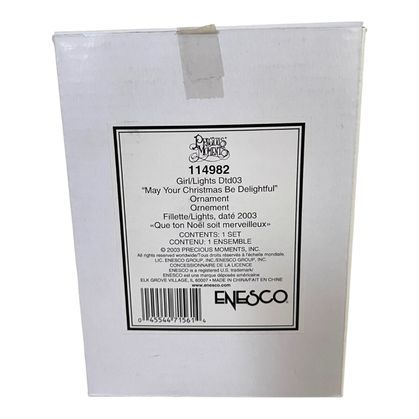 2003 May Your Christmas Be Delightful (Precious Moments)