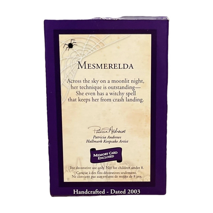 2003 Mesmerelda Hallmark Ornament (Halloween) QFO6039