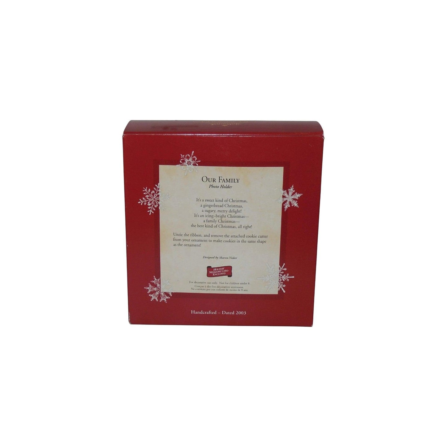 2003 Our Family (Photo Holder)