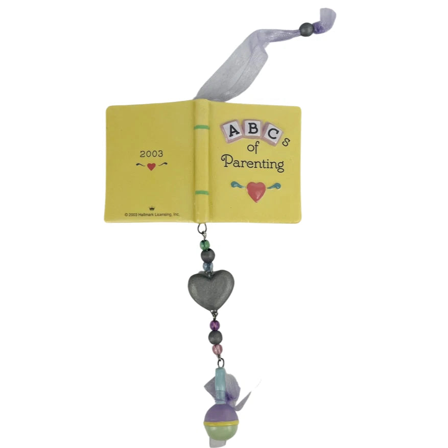 2003 Parents-To-Be Hallmark Ornament (Books) QXG2469