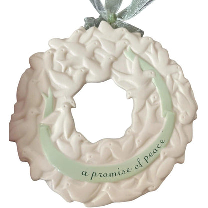 2003 Peace Wreath Hallmark Ornament (Wreath) QXG8687