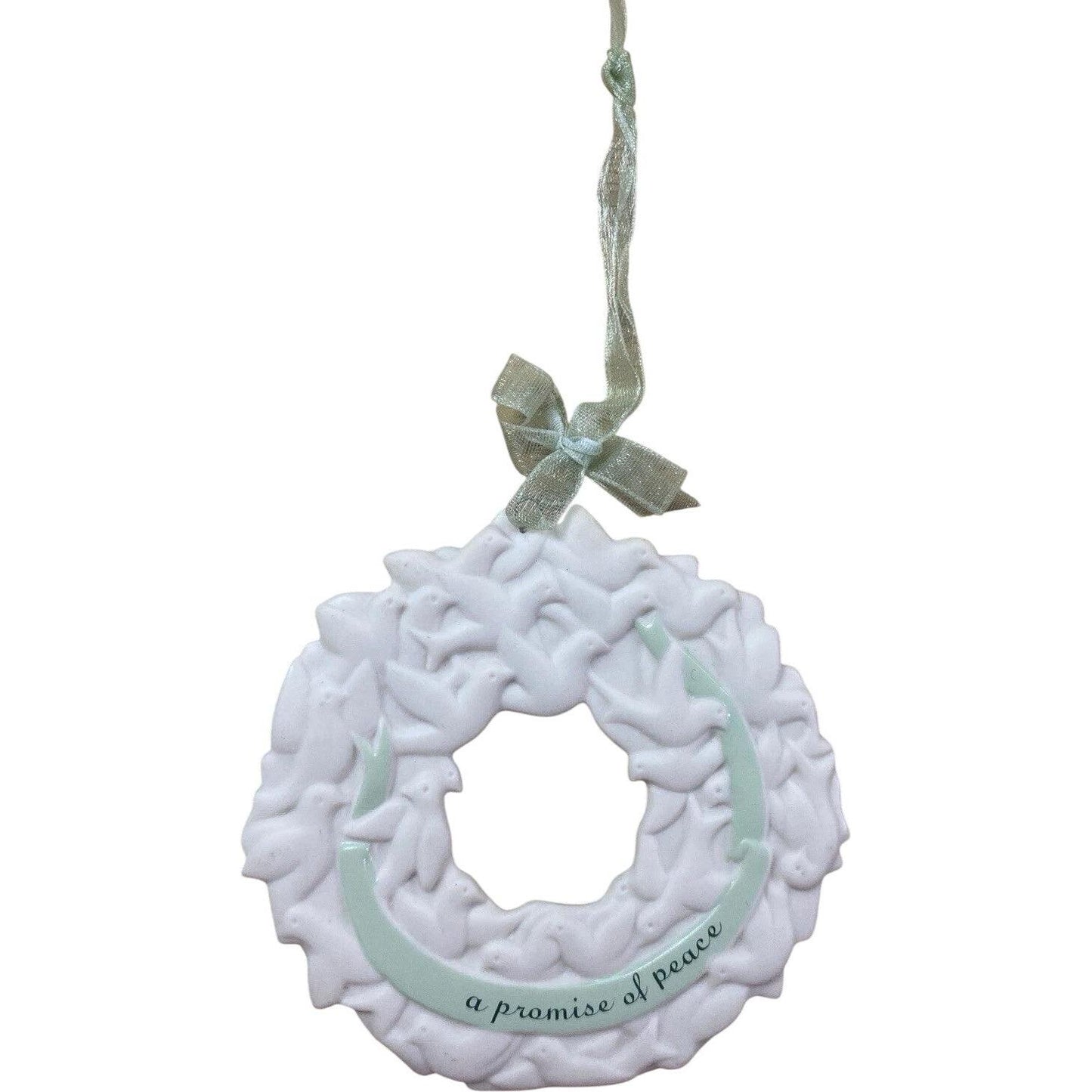 2003 Peace Wreath Hallmark Ornament (Wreath) QXG8687