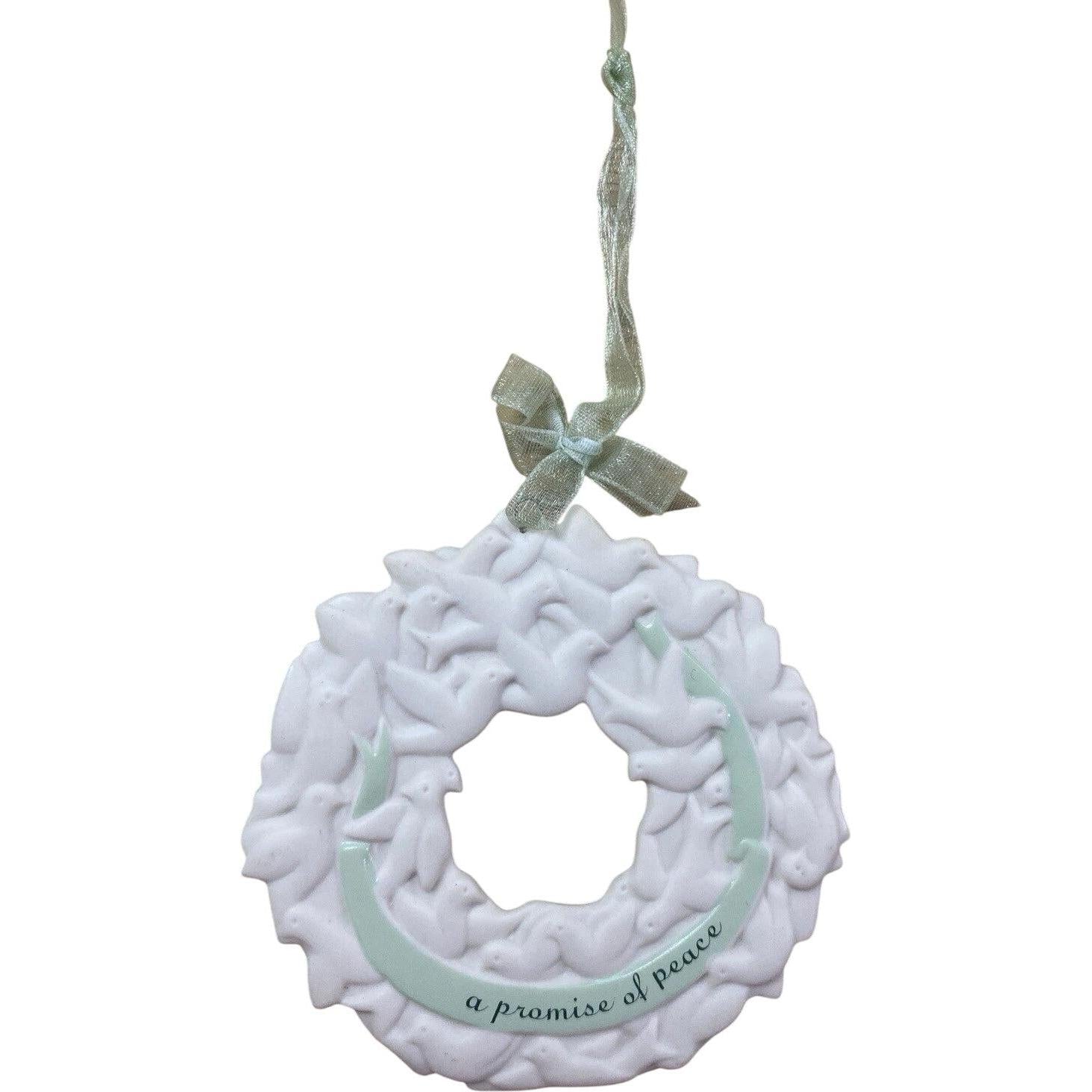 2003 Peace Wreath Hallmark Ornament (Wreath) QXG8687