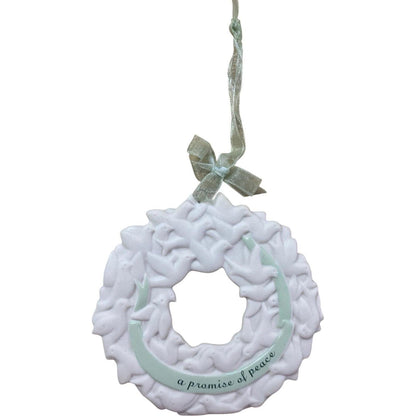 2003 Peace Wreath Hallmark Ornament (Wreath) QXG8687